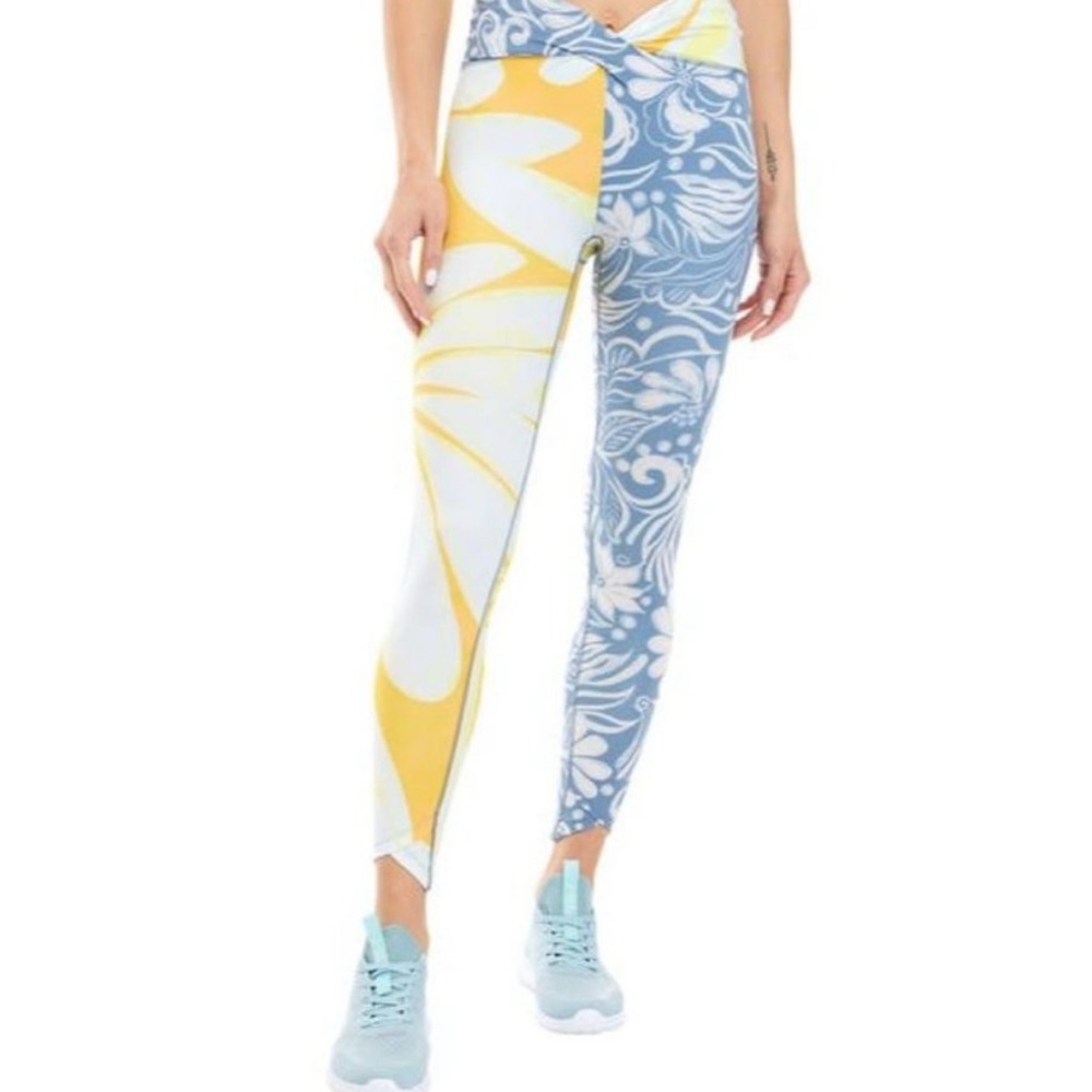 Free People Movement Double Take Patterned Leggings - M‎